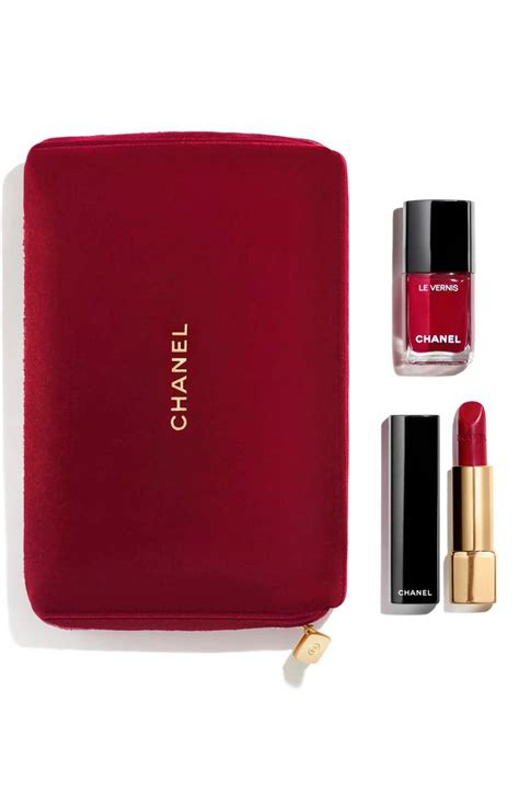 chanel radiant in red makeup set|Chanel ulta.